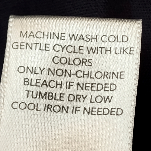 Christopher & Banks Women's Navy Blue Faux Wrap Midi Dress | Size Small - Picture 5 of 5